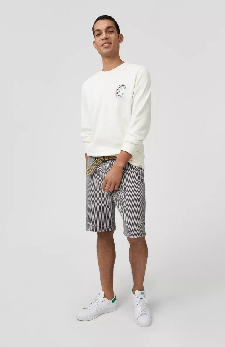 Pánska mikina bez kapucne