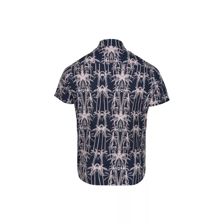 LM PALM PRINT S/SLV SHIRT