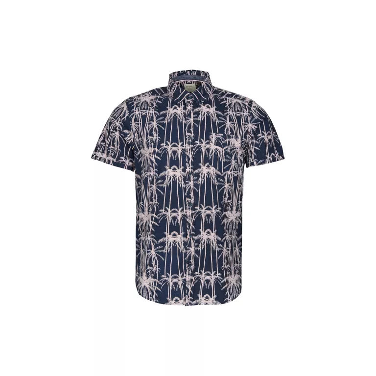 LM PALM PRINT S/SLV SHIRT