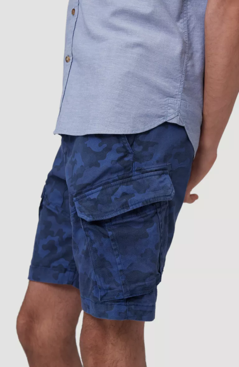 LM CAMO CARGO SHORTS