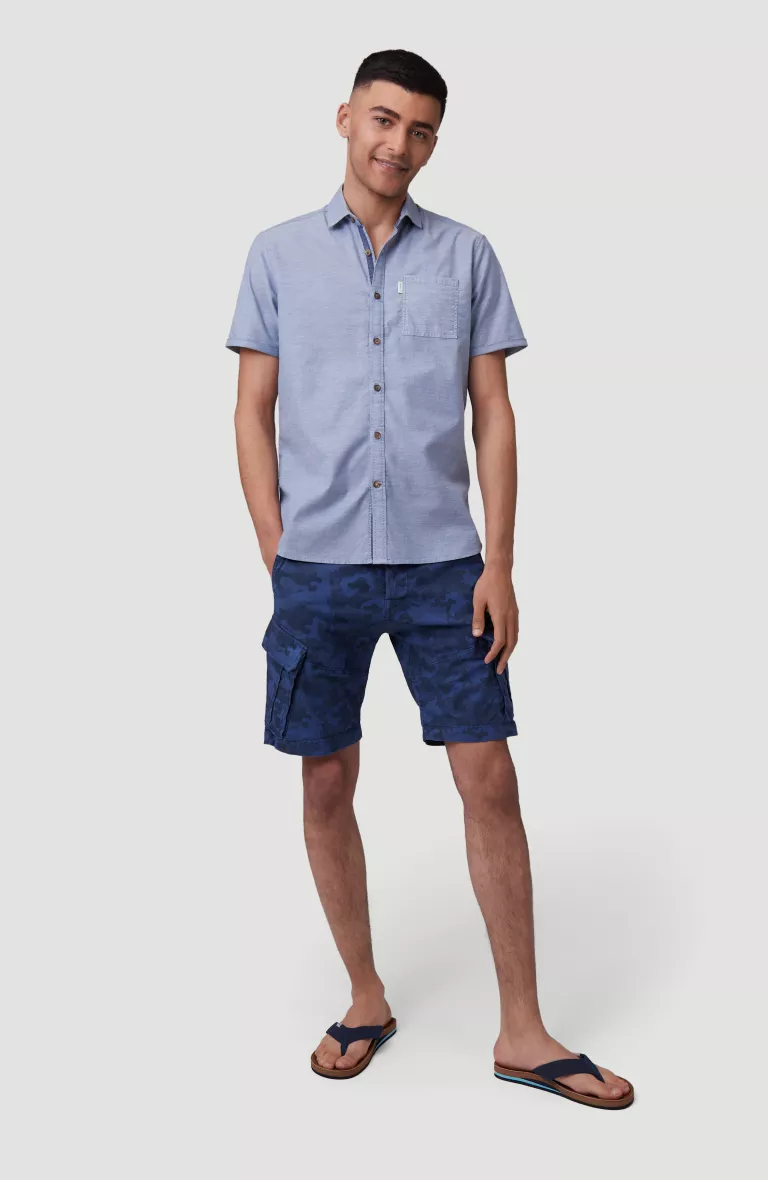 LM CAMO CARGO SHORTS