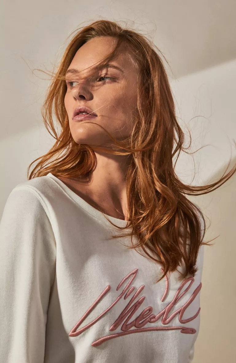 Dámska mikina bez kapucne