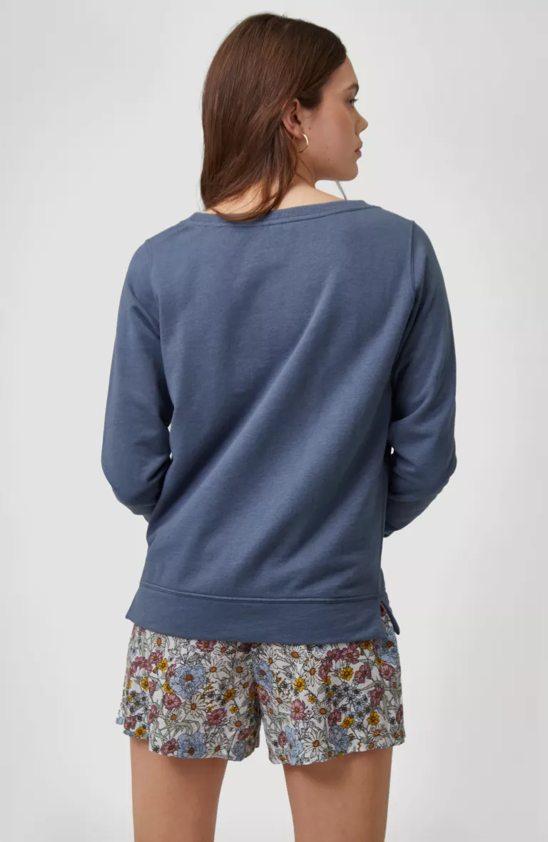 Dámska mikina bez kapucne