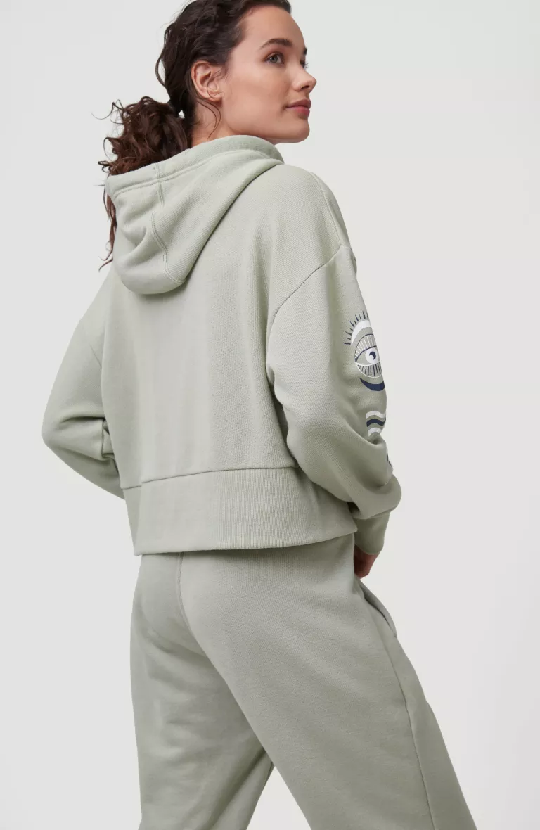 Dámska mikina crop-top