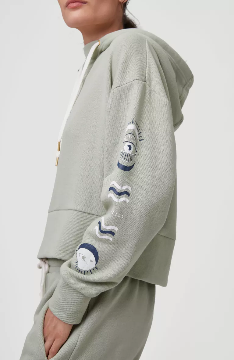 Dámska mikina crop-top