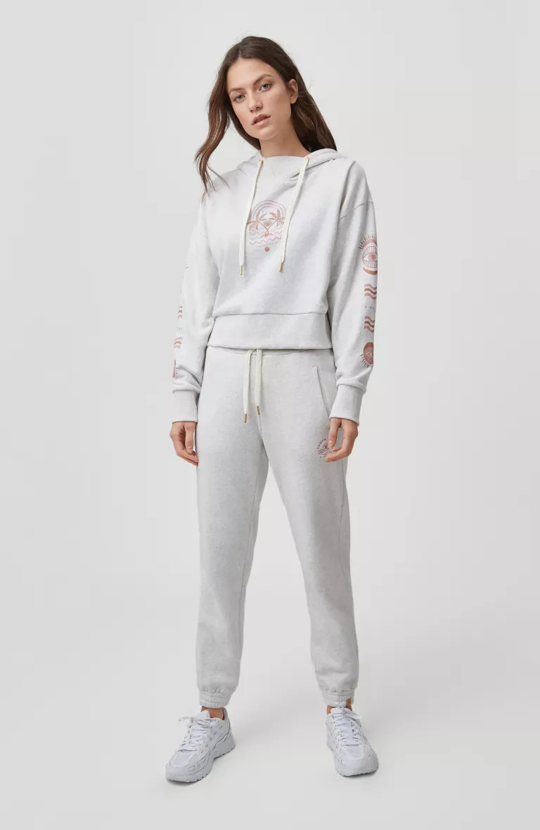 Dámska mikina crop-top