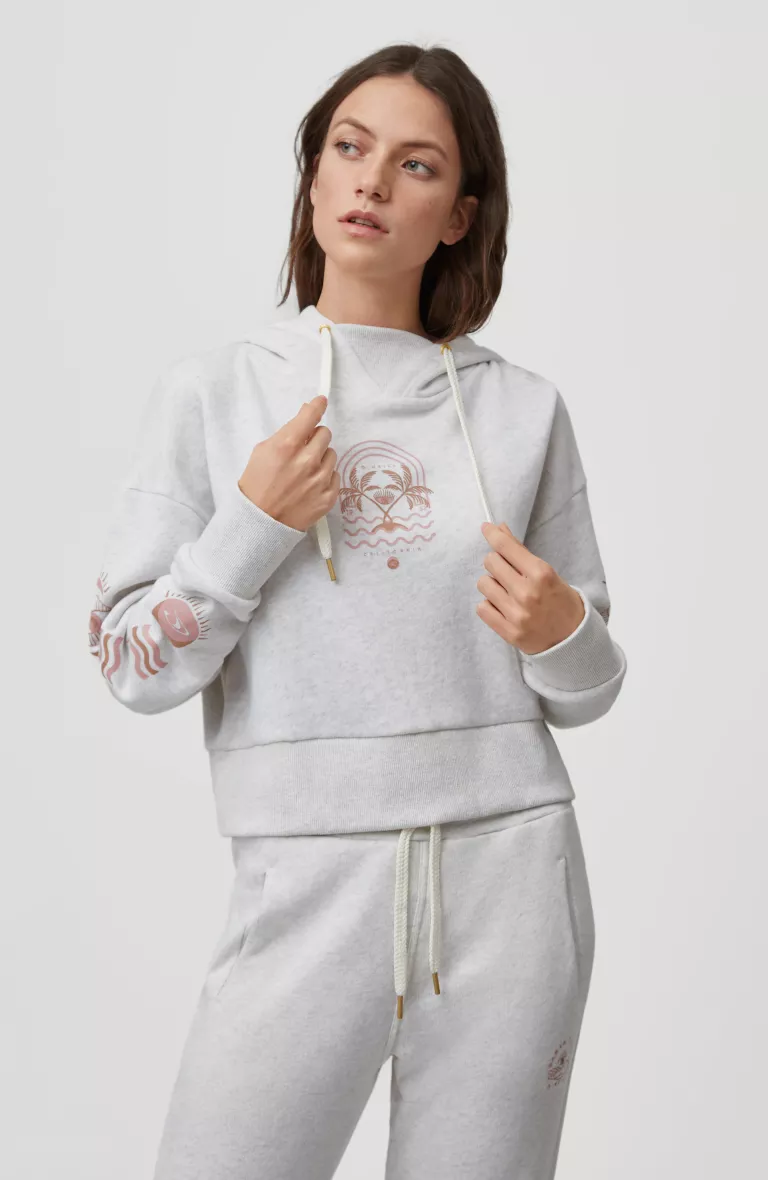 Dámska mikina crop-top