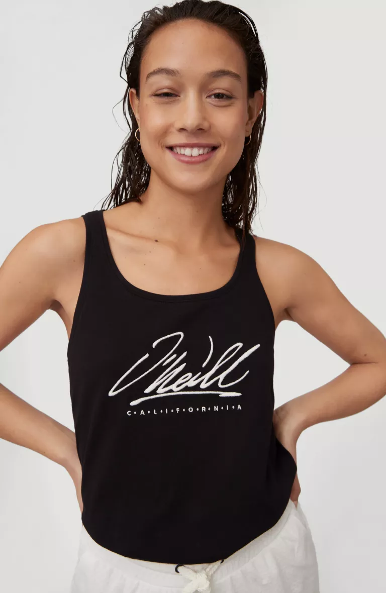 Dámske tielko s vyšívaným logom