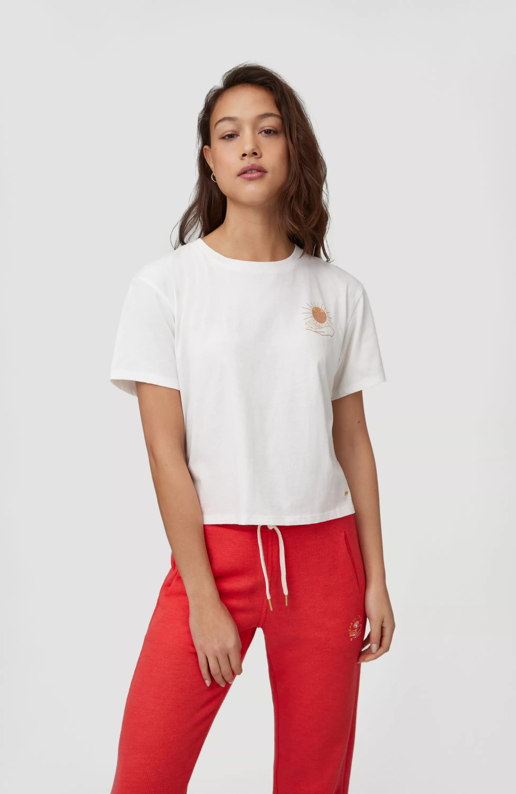 Dámske tričko crop-top