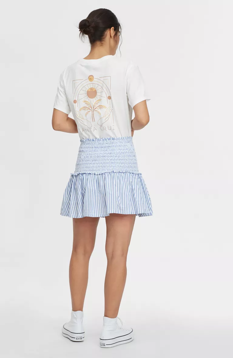 Dámska sukňa s vysokým pásom