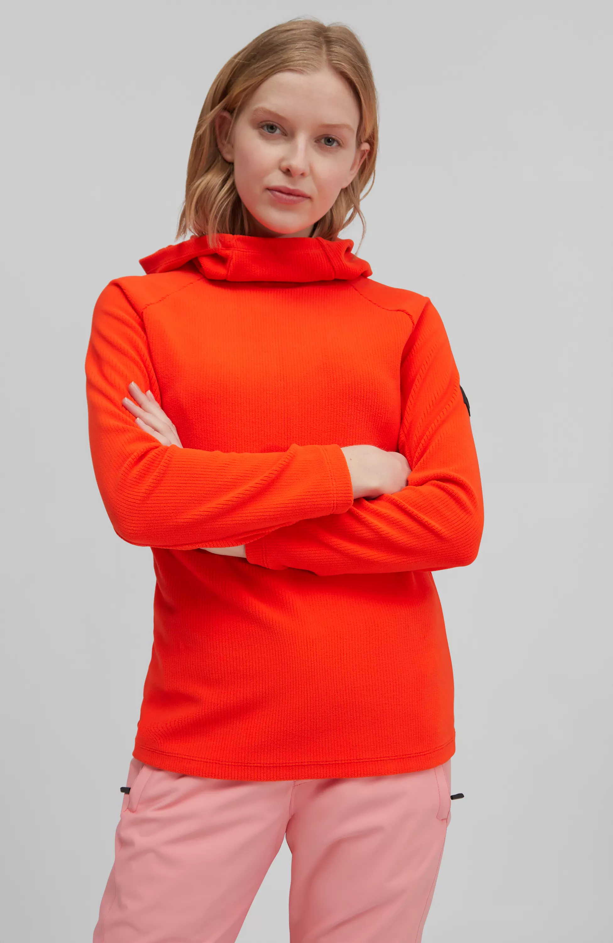 Fleecova mikina s rolákom