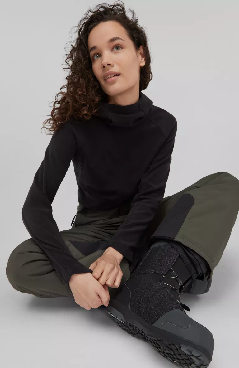 Fleecova mikina s rolákom