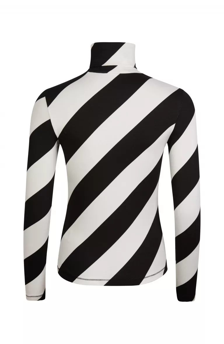 Turtle Neck Ls T-Shirt Aop