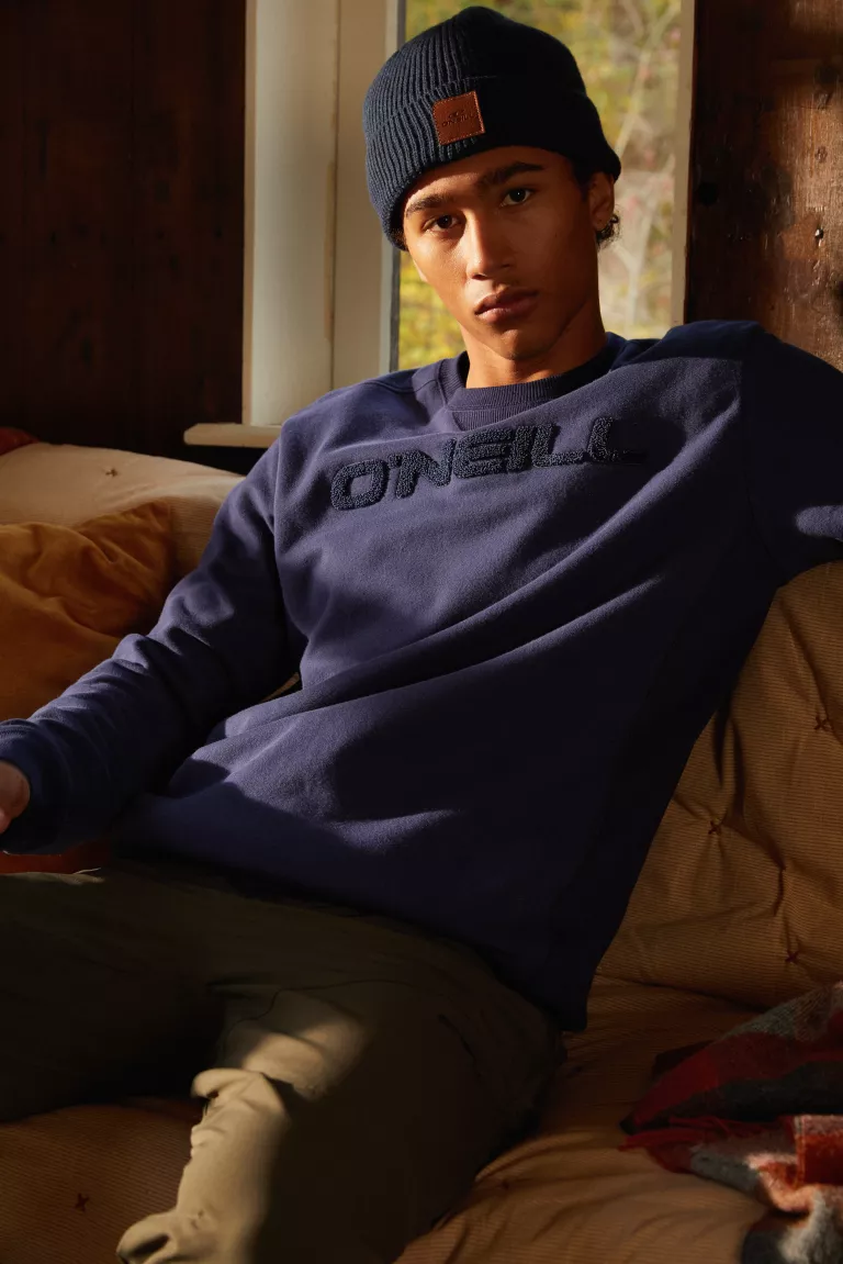 Pánska mikina bez kapucne