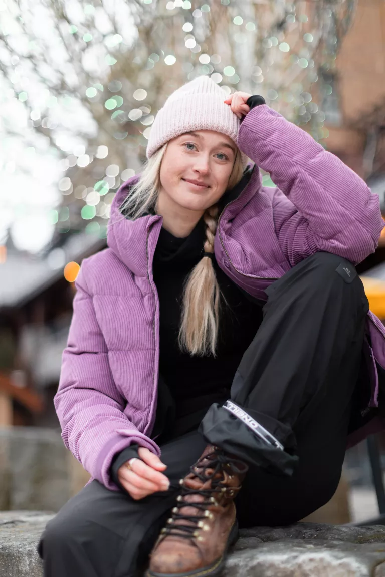 Dámske lyžiarske nohavice s vyšším pásom          