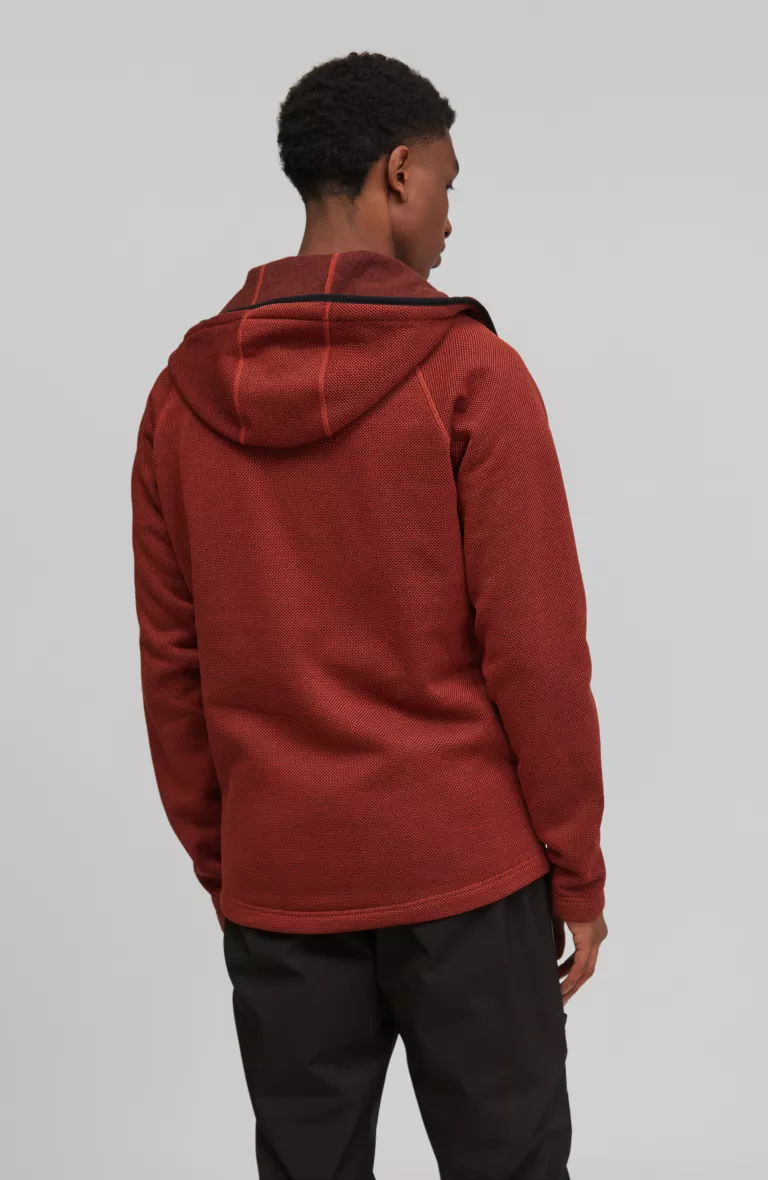 Pánska fleecová mikina s kapucňou