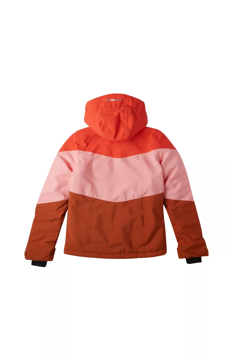 Dievčenská lyžiarska bunda coral