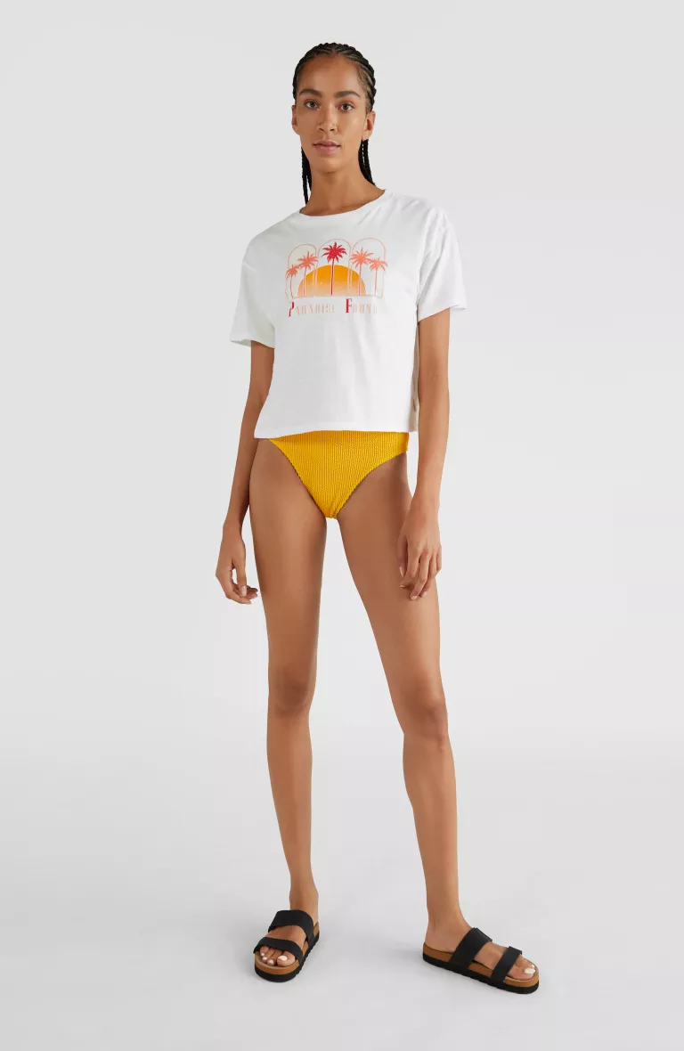 Dámske tričko crop-top