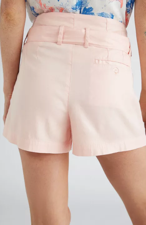 Belted shorts