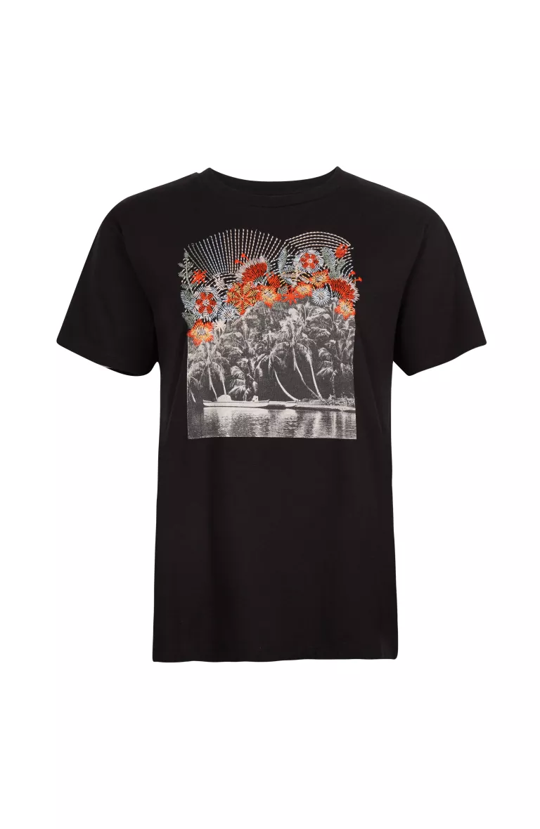 Dámske tričko s vyšívaným logom