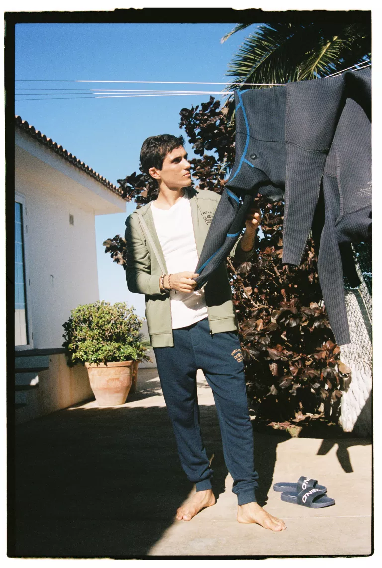 Pánska mikina na zips