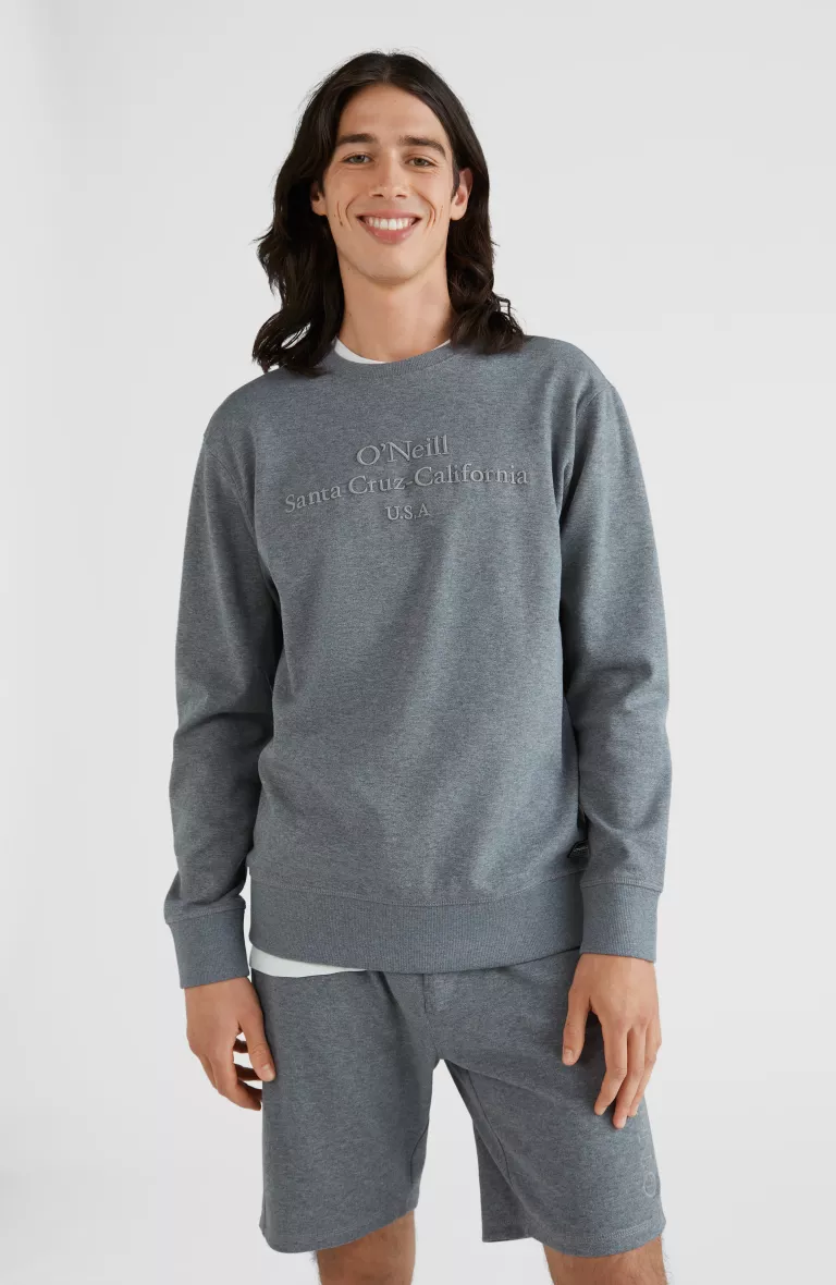 PIQUE CREW SWEATSHIRT