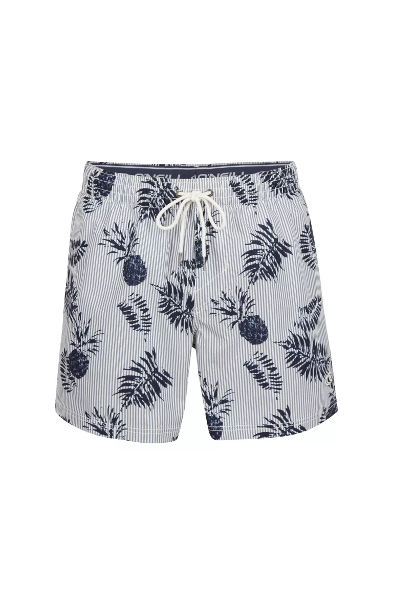 PINEAPPLE SEERSUCKER SHORTS