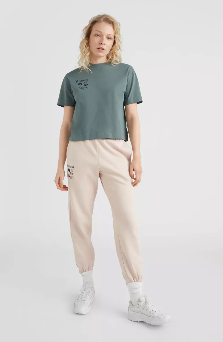 Dámske tepláky s vyšším pásom