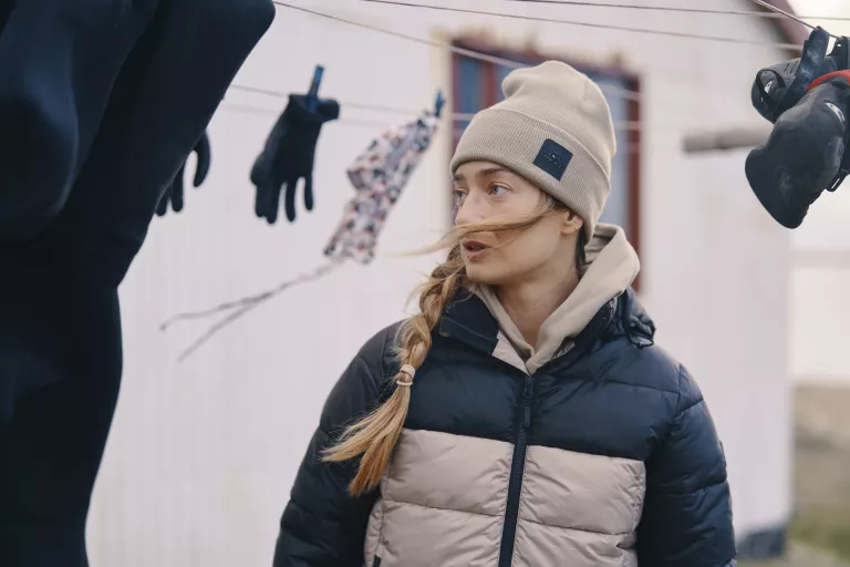Dámske tepláky s vyšším pásom
