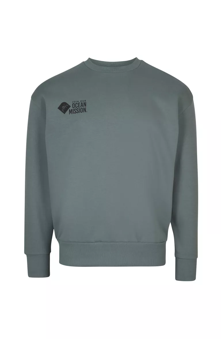 Pánska mikina bez kapucne