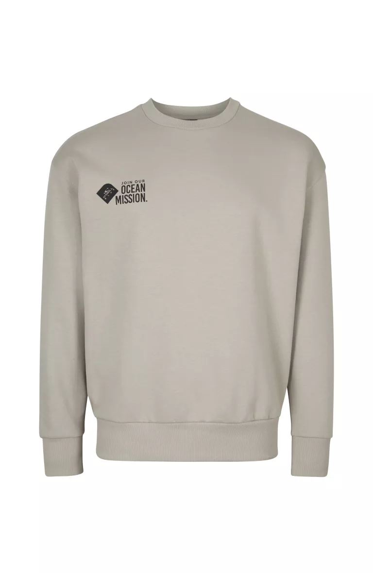 Pánska mikina bez kapucne