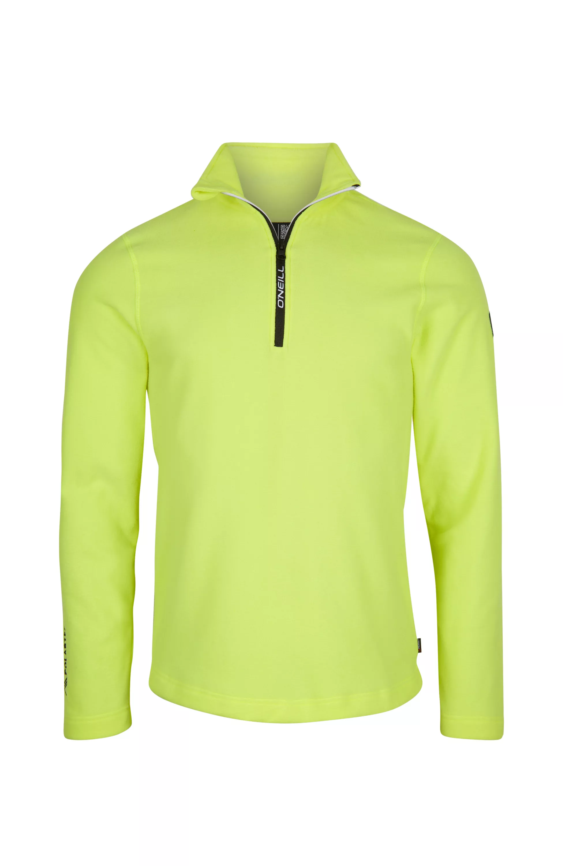 Pánska fleecová mikina s krátkym zipsom