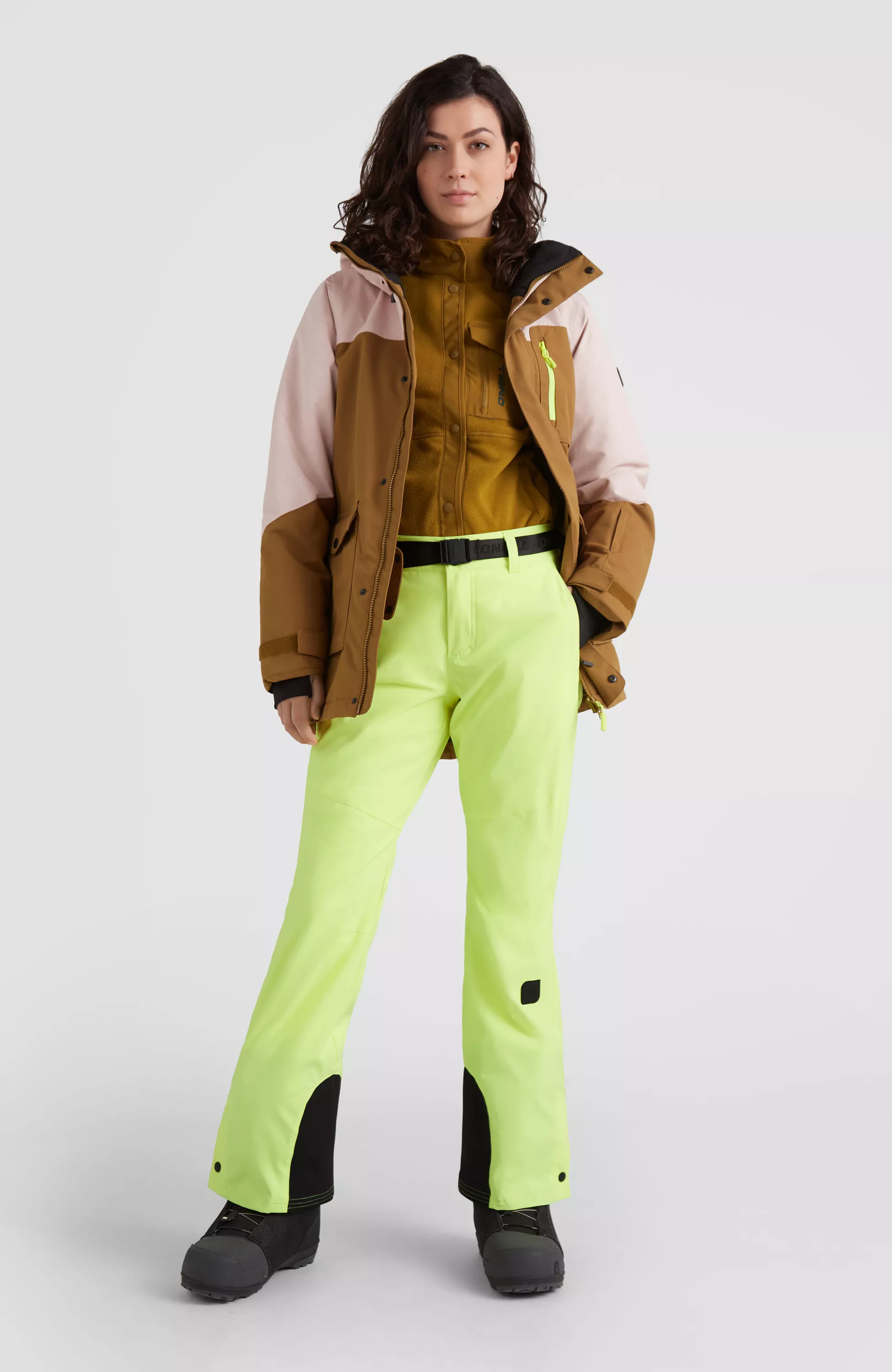 Dámske lyžiarske nohavice slim