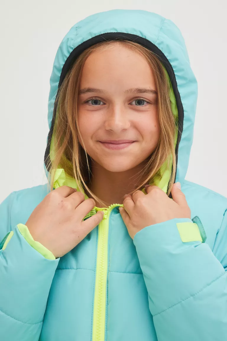 Dievčenská Zimná bunda PUFFER