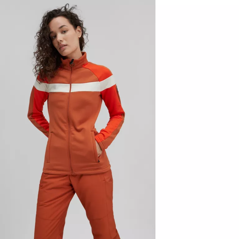 Dámska flísová mikina na celý zips