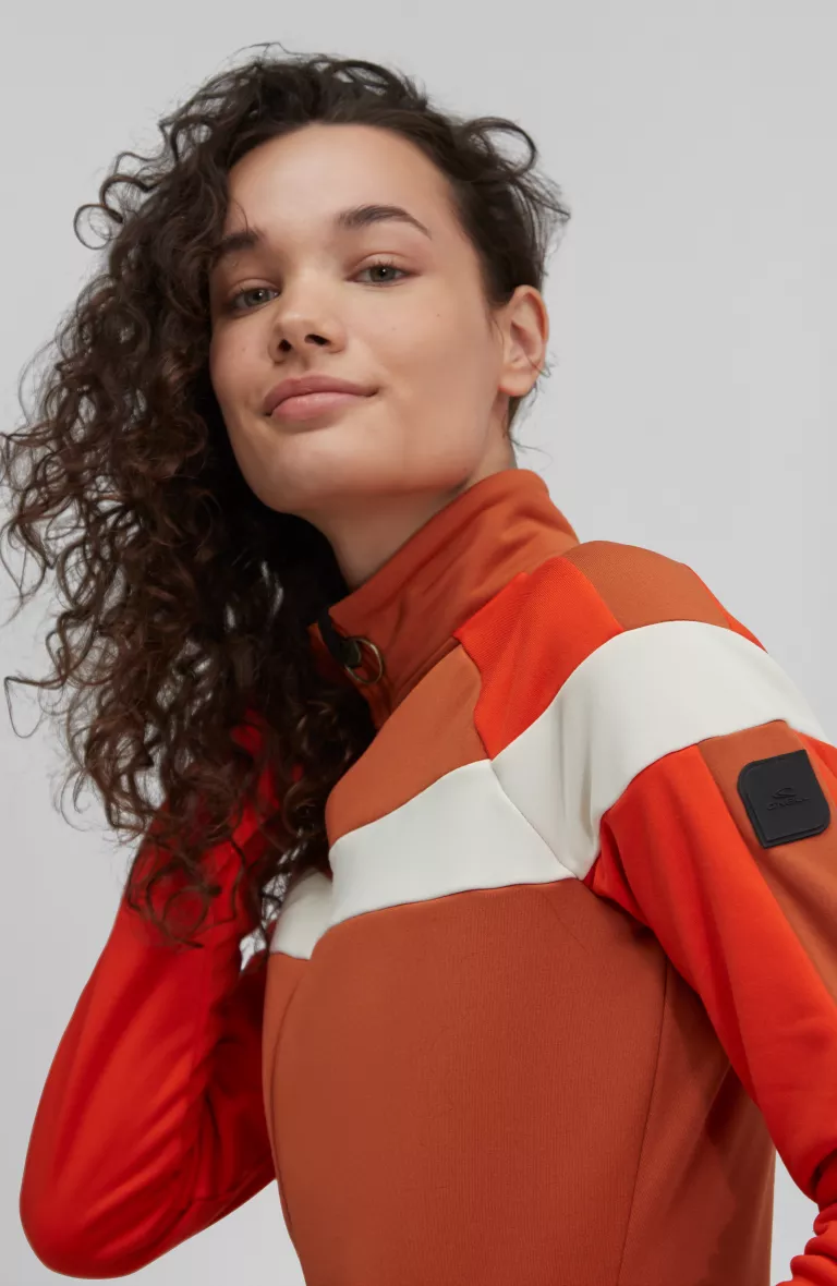 Dámska flísová mikina na celý zips