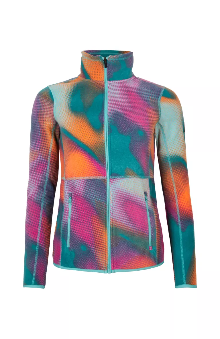 Dámska flísová mikina na celý zips