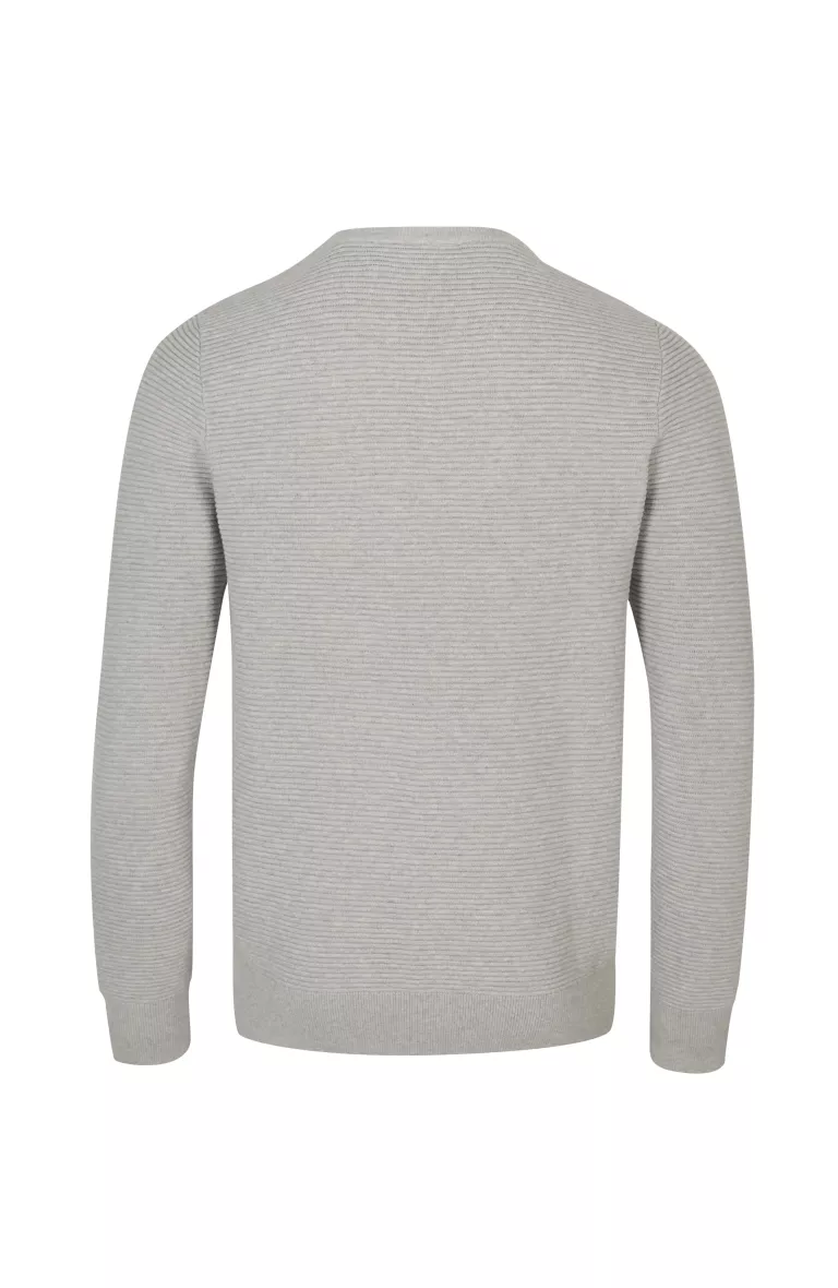 Pánsky rebrovaný pulover