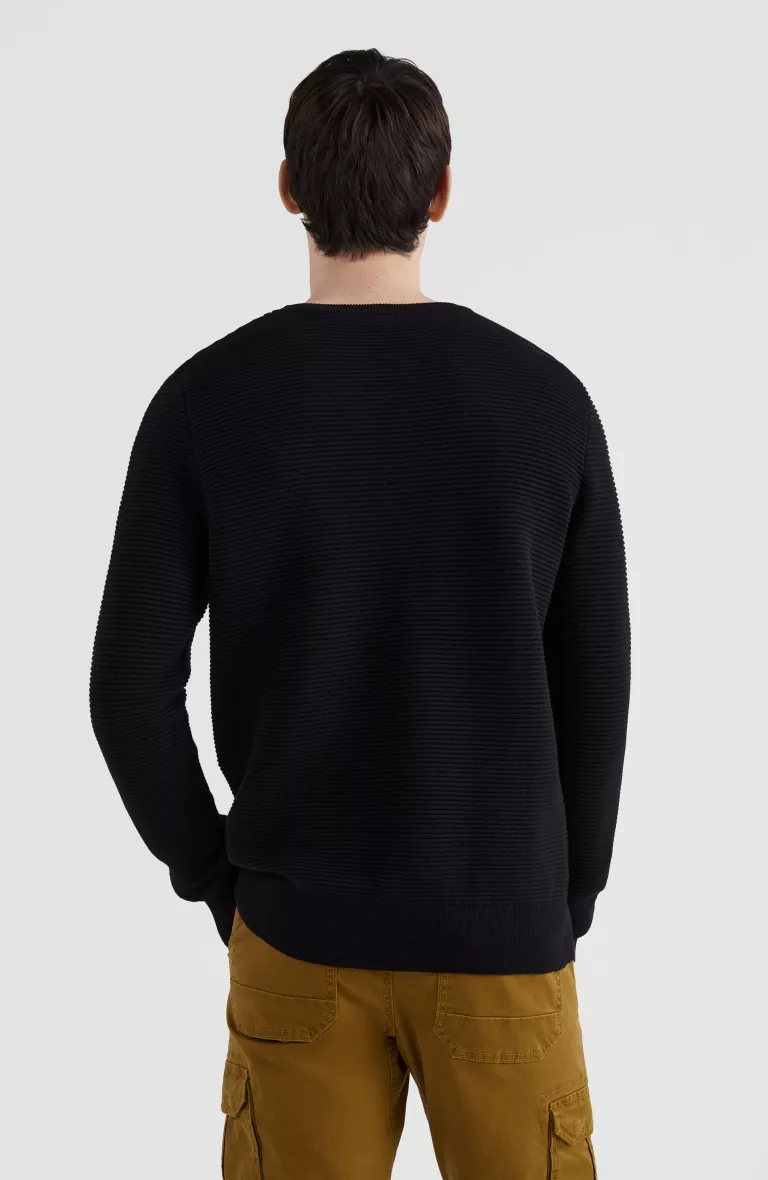 Pánsky rebrovaný pulover