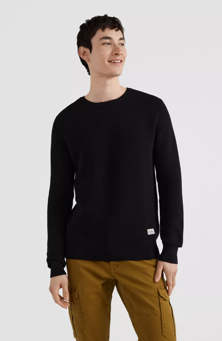 Pánsky rebrovaný pulover