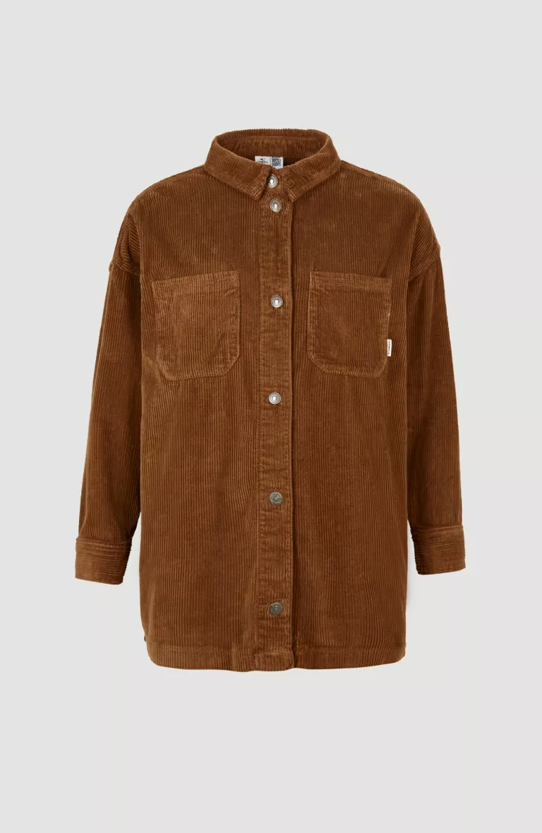 CORD OVER SHIRT