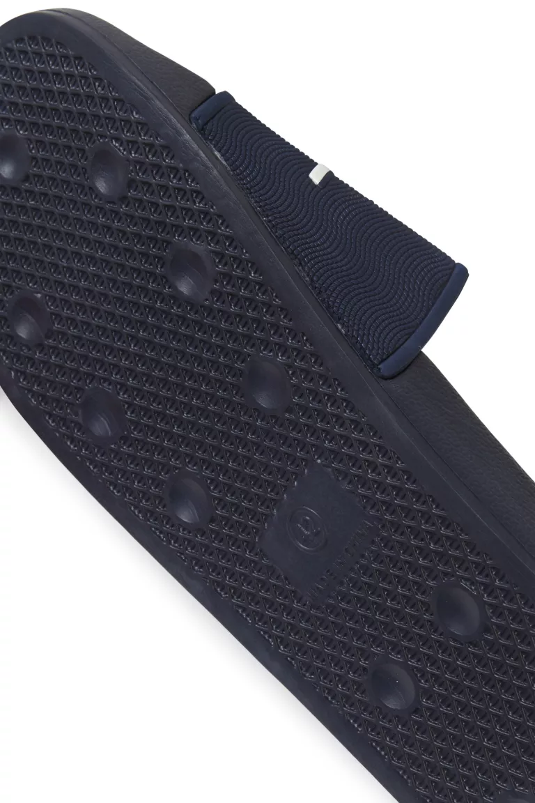 Pánske nasúvacie šlapky modré