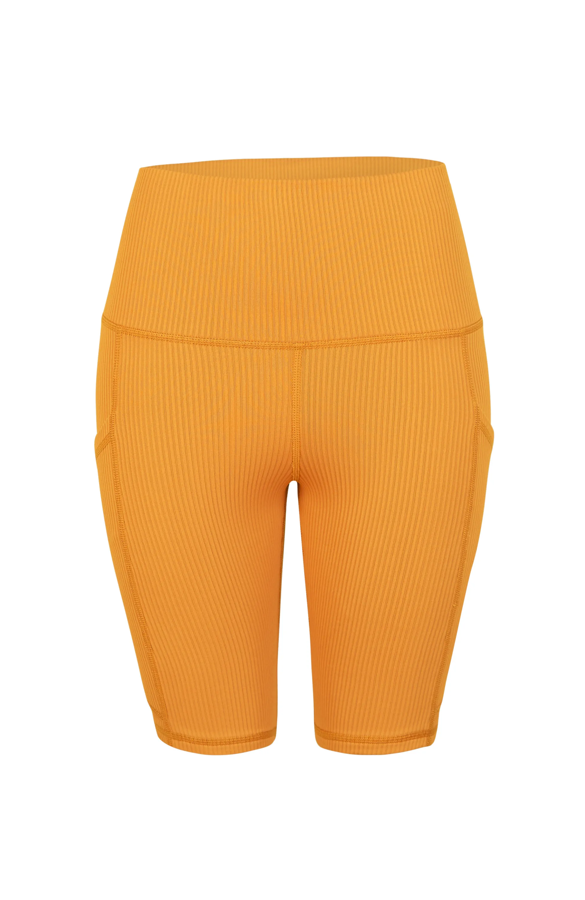 Krátke rebrované legíny