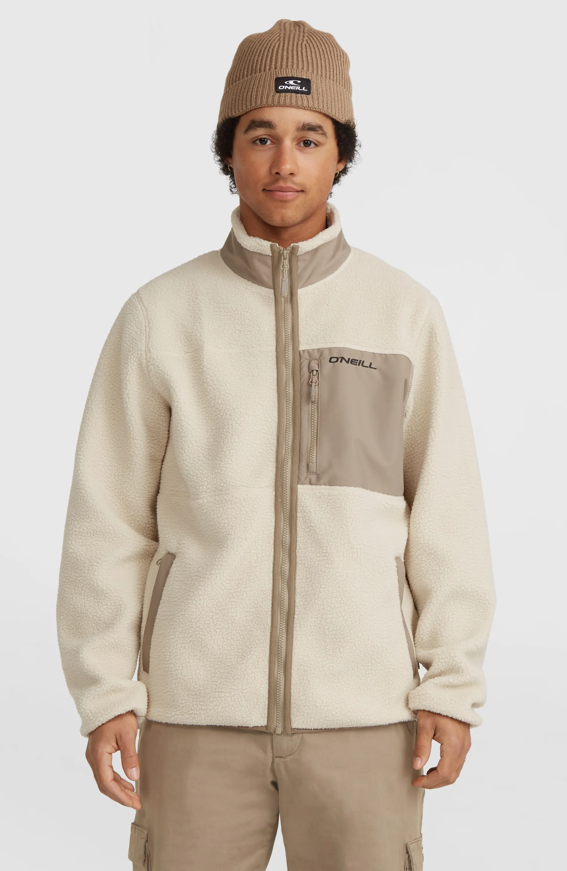 Pánska šerpa bunda na celý zips