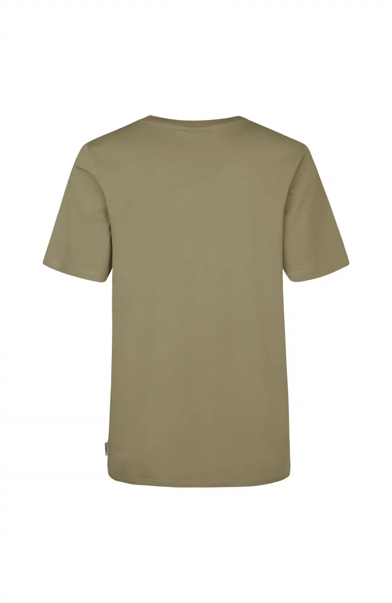 FLOWER CHEST PRINT T-SHIRT