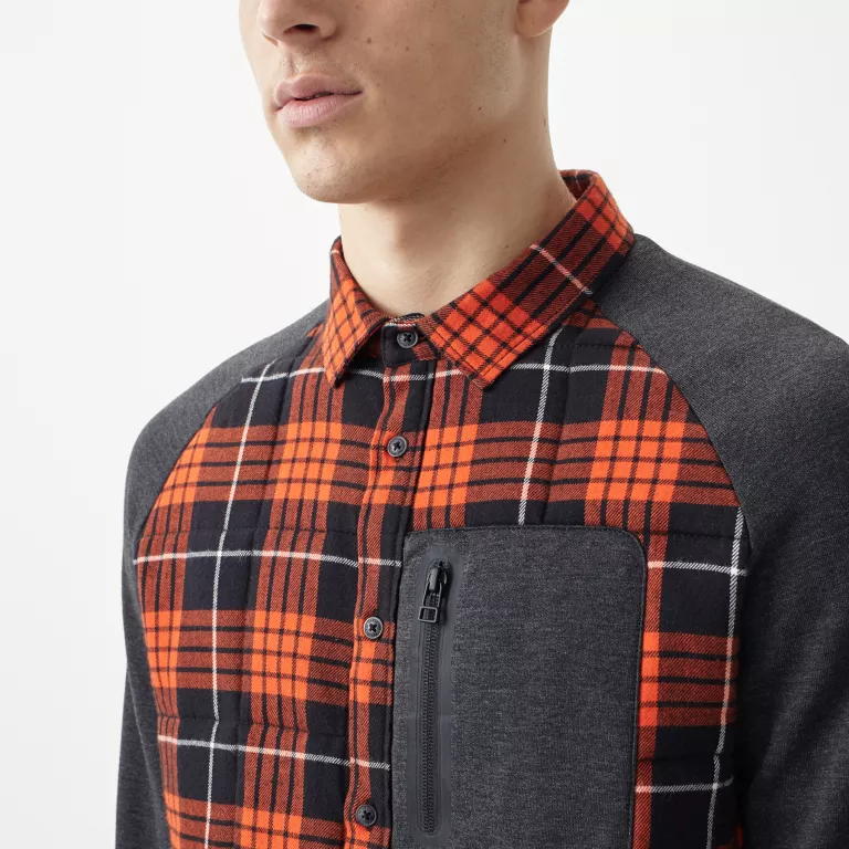 Pánska fleece košeľa